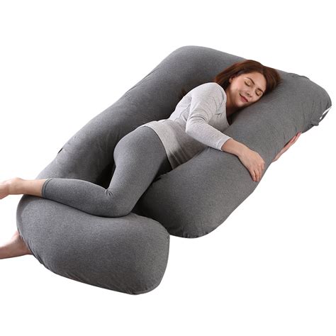j shaped body pillow